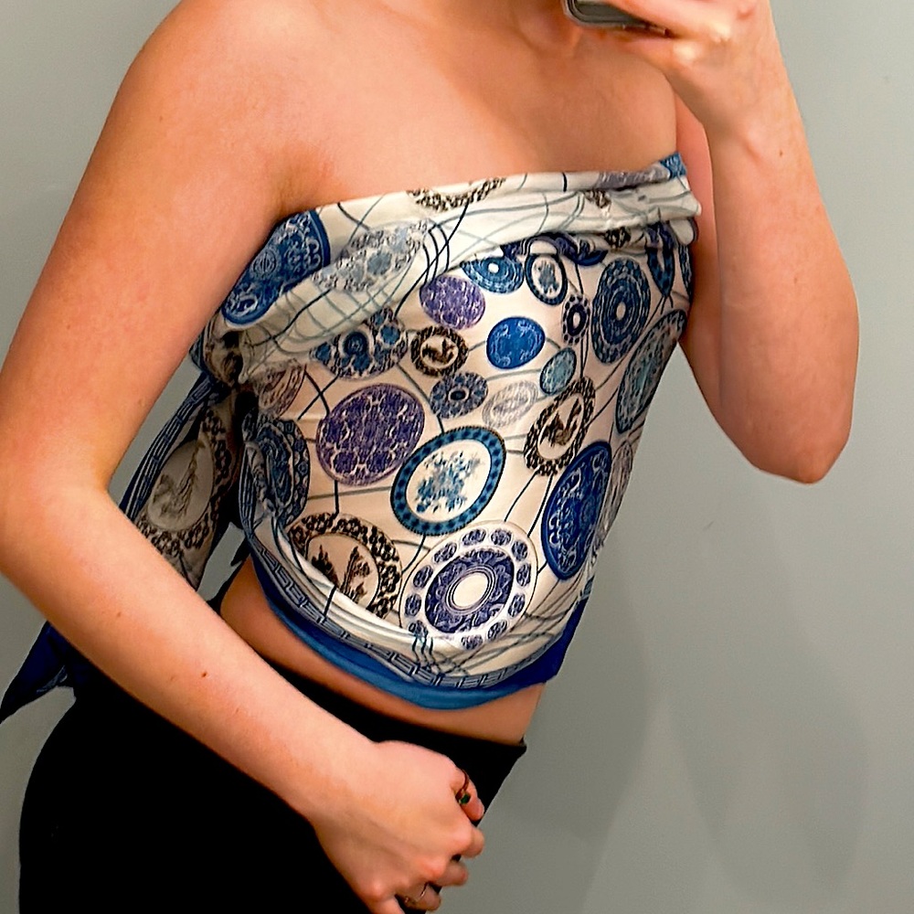 100% silk scarf from the British museum:)))